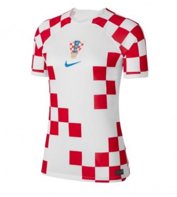 Kroatien Hemmatröja Kvinnor VM 2022 Kortärmad